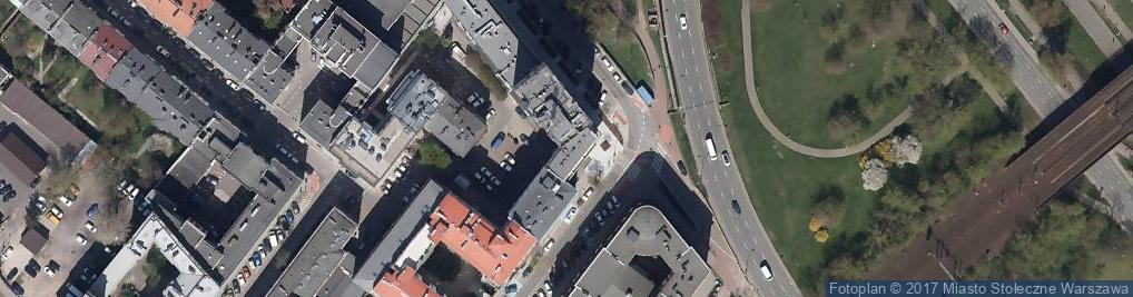 Zdjęcie satelitarne Paczkomat InPost WAW249M