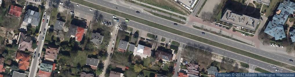 Zdjęcie satelitarne Paczkomat InPost WAW253M