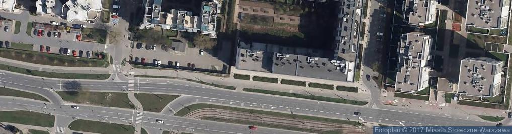 Zdjęcie satelitarne Paczkomat InPost WAW27HP