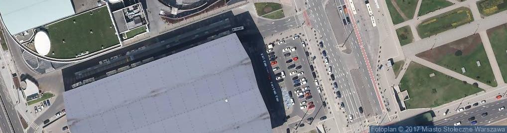 Zdjęcie satelitarne Paczkomat InPost WAW28A