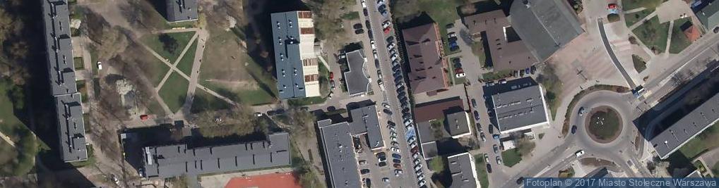 Zdjęcie satelitarne Paczkomat InPost WAW290M