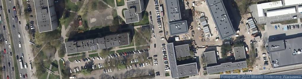 Zdjęcie satelitarne Paczkomat InPost WAW297M