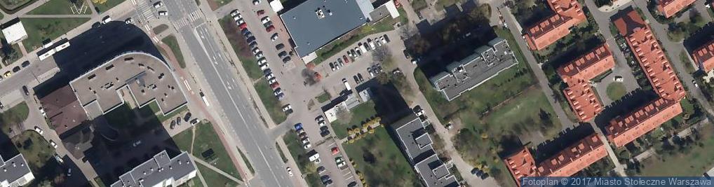 Zdjęcie satelitarne Paczkomat InPost WAW29BAPP