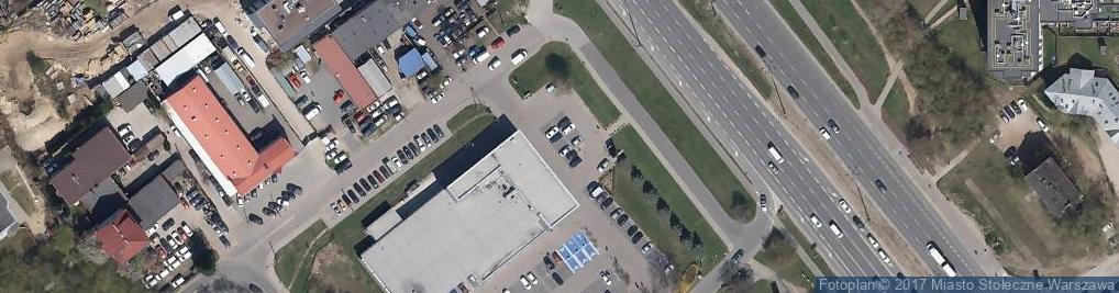 Zdjęcie satelitarne Paczkomat InPost WAW30M