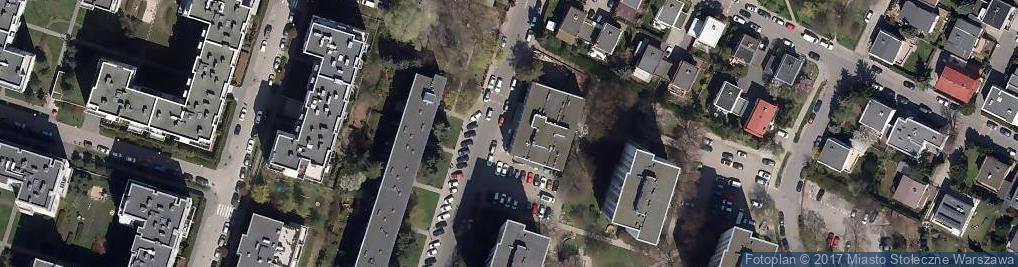 Zdjęcie satelitarne Paczkomat InPost WAW319M