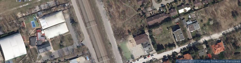 Zdjęcie satelitarne Paczkomat InPost WAW31APP