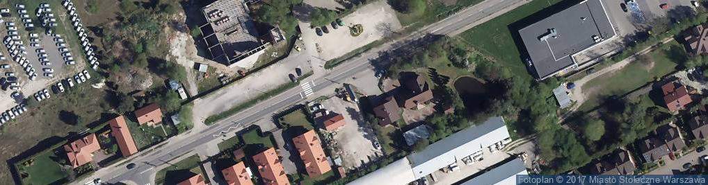 Zdjęcie satelitarne Paczkomat InPost WAW334M