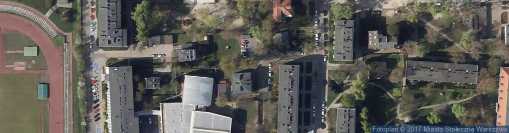 Zdjęcie satelitarne Paczkomat InPost WAW343M