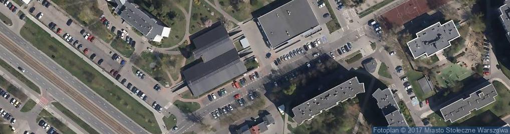 Zdjęcie satelitarne Paczkomat InPost WAW346M