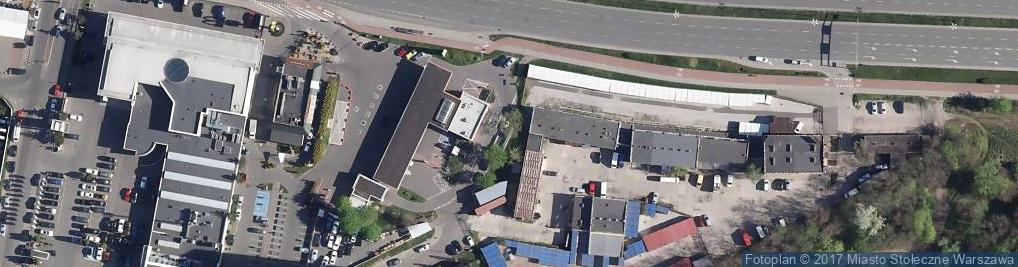 Zdjęcie satelitarne Paczkomat InPost WAW348M