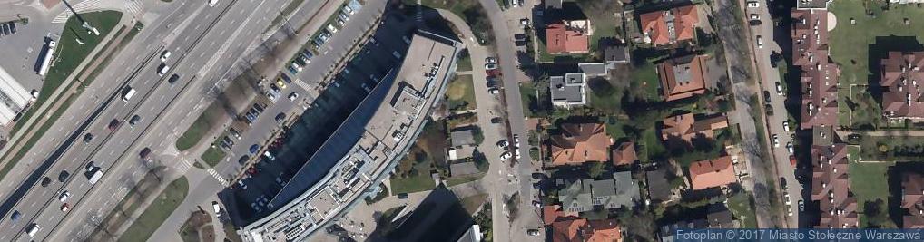 Zdjęcie satelitarne Paczkomat InPost WAW409M