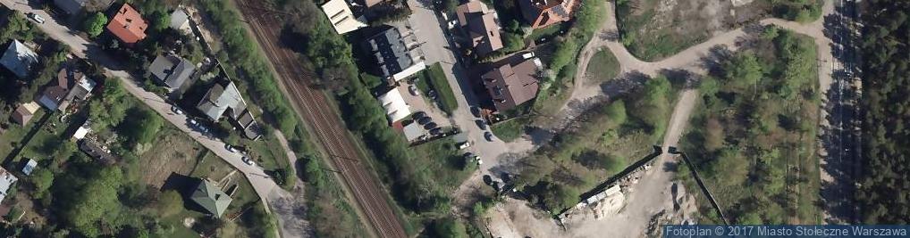Zdjęcie satelitarne Paczkomat InPost WAW417M