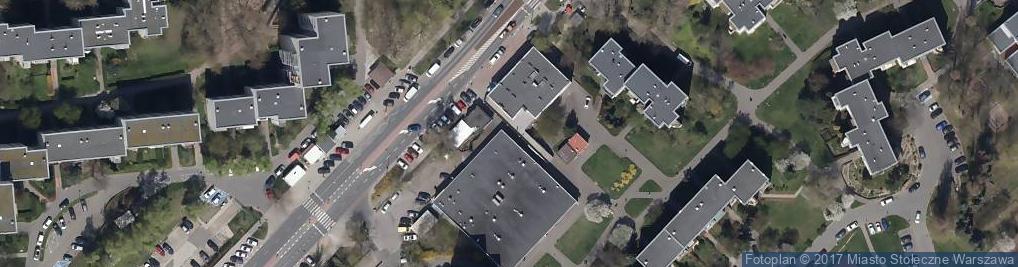 Zdjęcie satelitarne Paczkomat InPost WAW426M