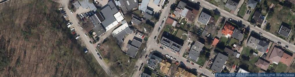 Zdjęcie satelitarne Paczkomat InPost WAW431M