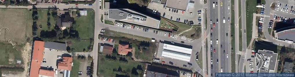 Zdjęcie satelitarne Paczkomat InPost WAW497M