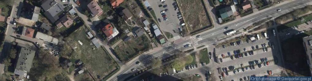 Zdjęcie satelitarne Paczkomat InPost WAW49BAPP
