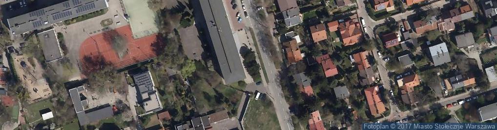 Zdjęcie satelitarne Paczkomat InPost WAW534M