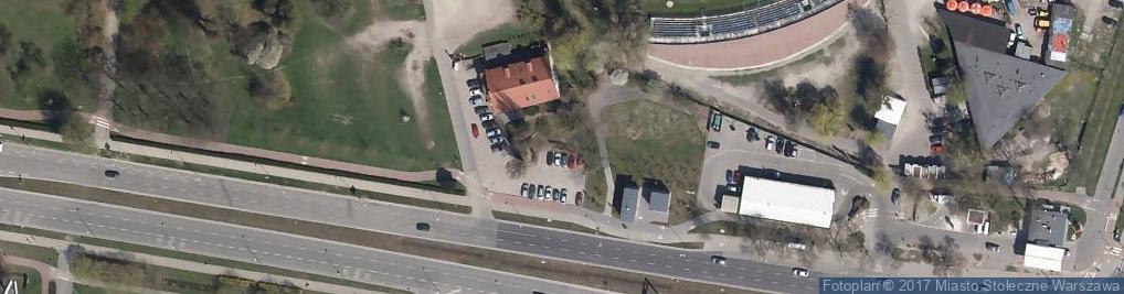 Zdjęcie satelitarne Paczkomat InPost WAW554M