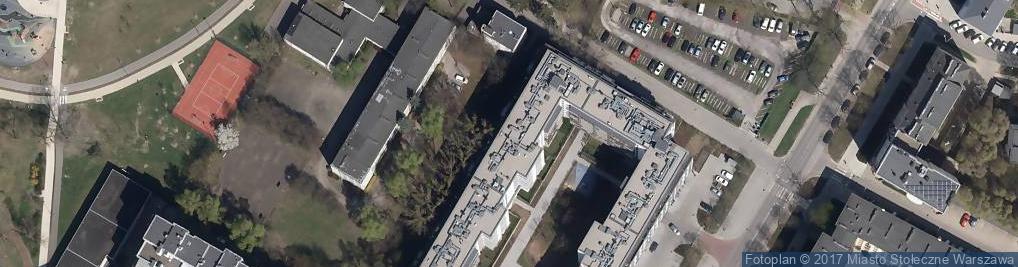 Zdjęcie satelitarne Paczkomat InPost WAW59H