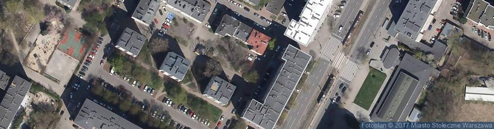 Zdjęcie satelitarne Paczkomat InPost WAW60H
