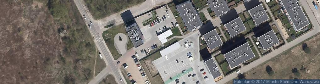 Zdjęcie satelitarne Paczkomat InPost WAW615M