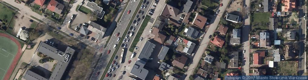 Zdjęcie satelitarne Paczkomat InPost WAW619M