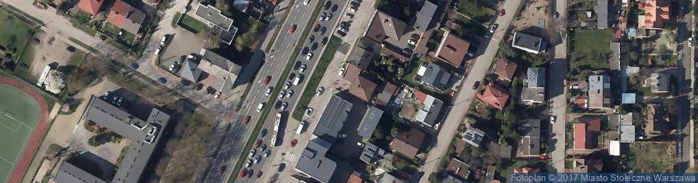 Zdjęcie satelitarne Paczkomat InPost WAW619M