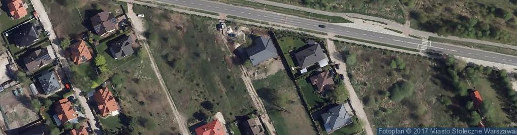 Zdjęcie satelitarne Paczkomat InPost WAW61BAPP