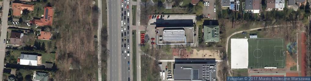 Zdjęcie satelitarne Paczkomat InPost WAW668M