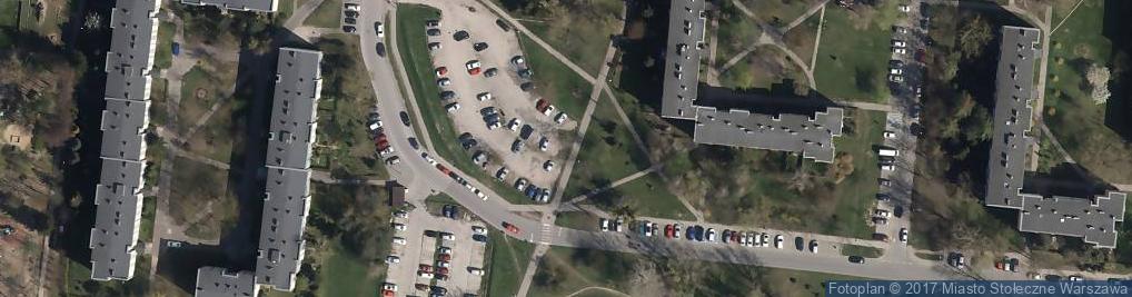 Zdjęcie satelitarne Paczkomat InPost WAW675M