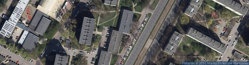 Zdjęcie satelitarne Paczkomat InPost WAW686M