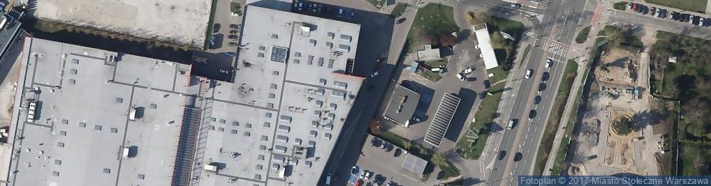 Zdjęcie satelitarne Paczkomat InPost WAW68A