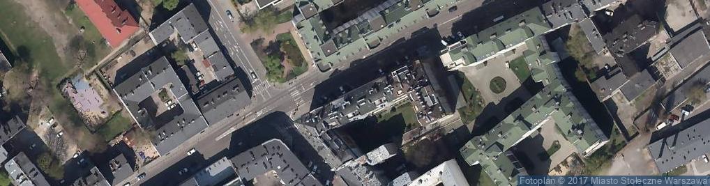 Zdjęcie satelitarne Paczkomat InPost WAW68H