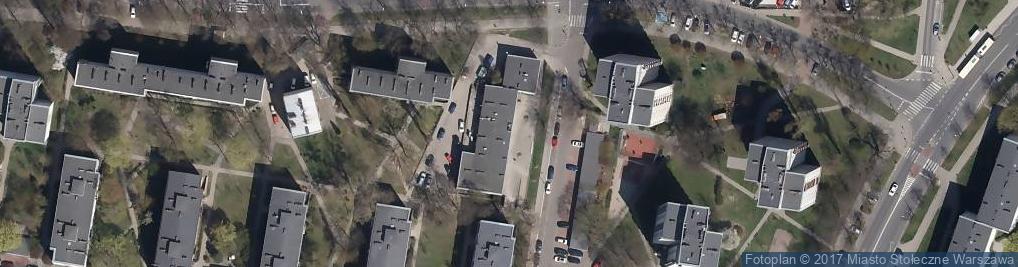 Zdjęcie satelitarne Paczkomat InPost WAW70HP