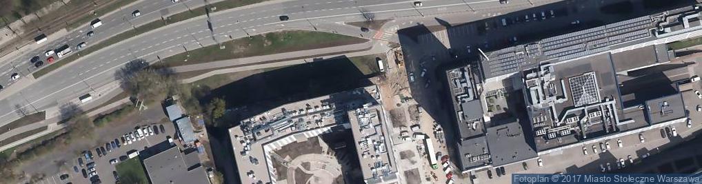 Zdjęcie satelitarne Paczkomat InPost WAW721M