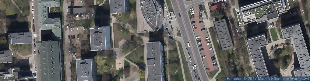 Zdjęcie satelitarne Paczkomat InPost WAW726M