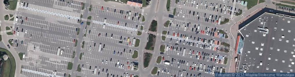 Zdjęcie satelitarne Paczkomat InPost WAW74M