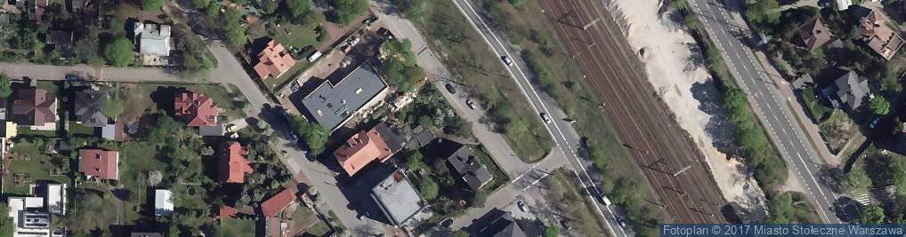 Zdjęcie satelitarne Paczkomat InPost WAW778M