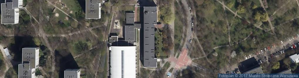 Zdjęcie satelitarne Paczkomat InPost WAW77A