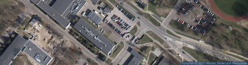 Zdjęcie satelitarne Paczkomat InPost WAW799M