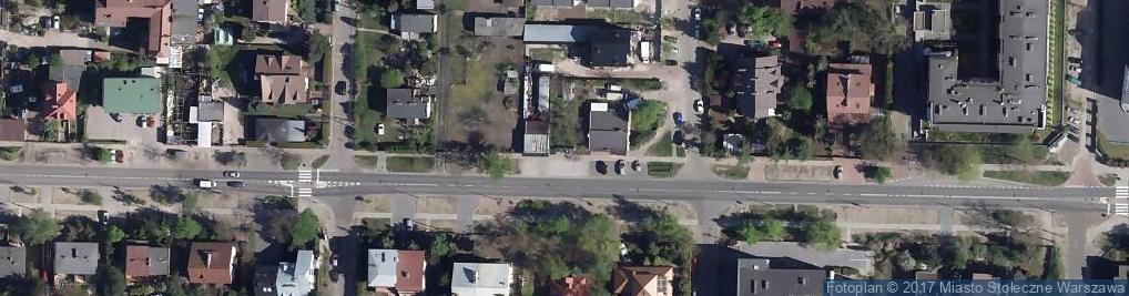 Zdjęcie satelitarne Paczkomat InPost WAW81AP