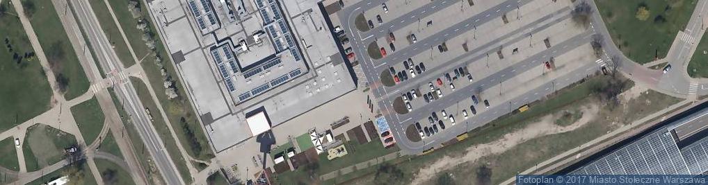 Zdjęcie satelitarne Paczkomat InPost WAW82BAPP