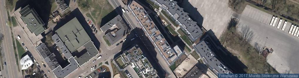 Zdjęcie satelitarne Paczkomat InPost WAW89HP