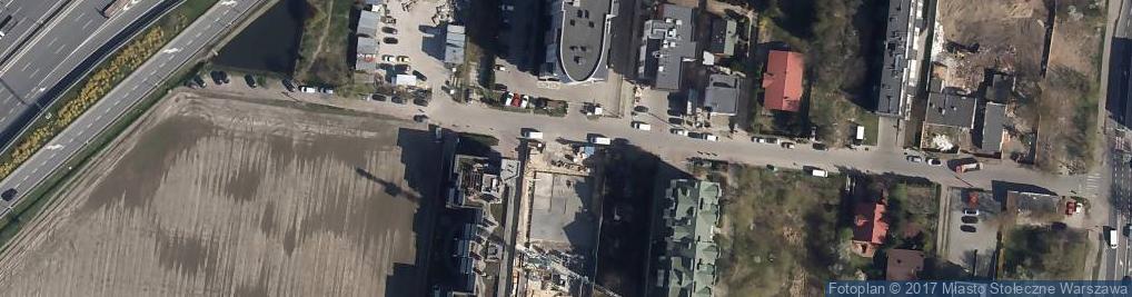 Zdjęcie satelitarne Paczkomat InPost WAW91BAPP