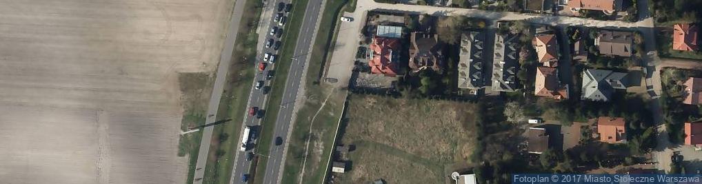 Zdjęcie satelitarne Paczkomat InPost WAW95BAPP