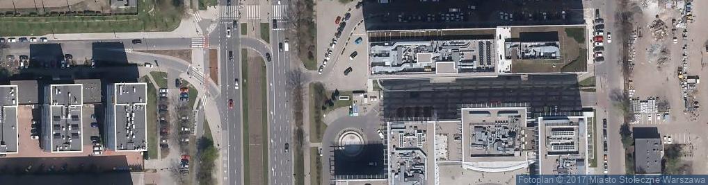 Zdjęcie satelitarne Paczkomat InPost WAW97BAPP