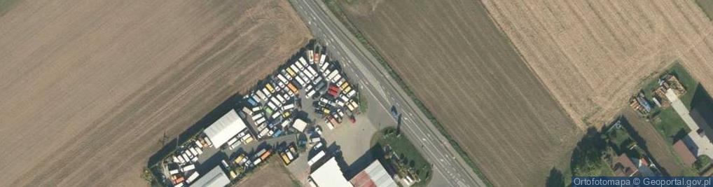 Zdjęcie satelitarne Paczkomat InPost WES01M