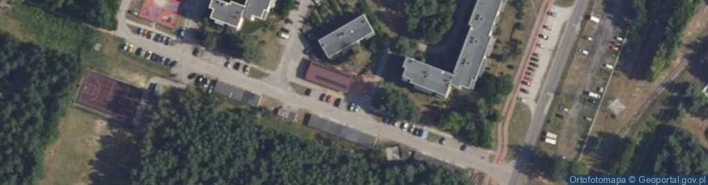 Zdjęcie satelitarne Paczkomat InPost WEW03M