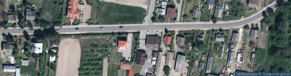 Zdjęcie satelitarne Paczkomat InPost WGU01M