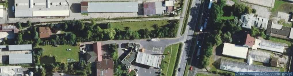 Zdjęcie satelitarne Paczkomat InPost WKO01N